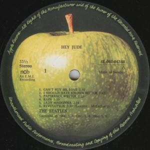 Beatles samlarsaker memorabilia samla 60 tal Ringo John Paul George Hey_Jude_Variant_4_2