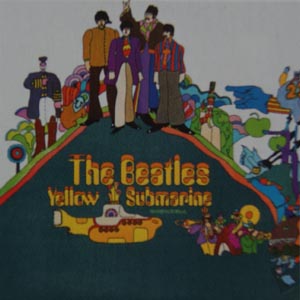 Beatles samlarsaker memorabilia samla 60 tal Ringo John Paul George Swe_Records_LP_Yellow_Submarine