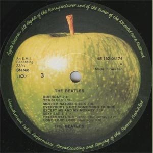 Beatles samlarsaker memorabilia samla 60 tal Ringo John Paul George White_Album_4E192_04173_4_Nolineunderreleasenr_3